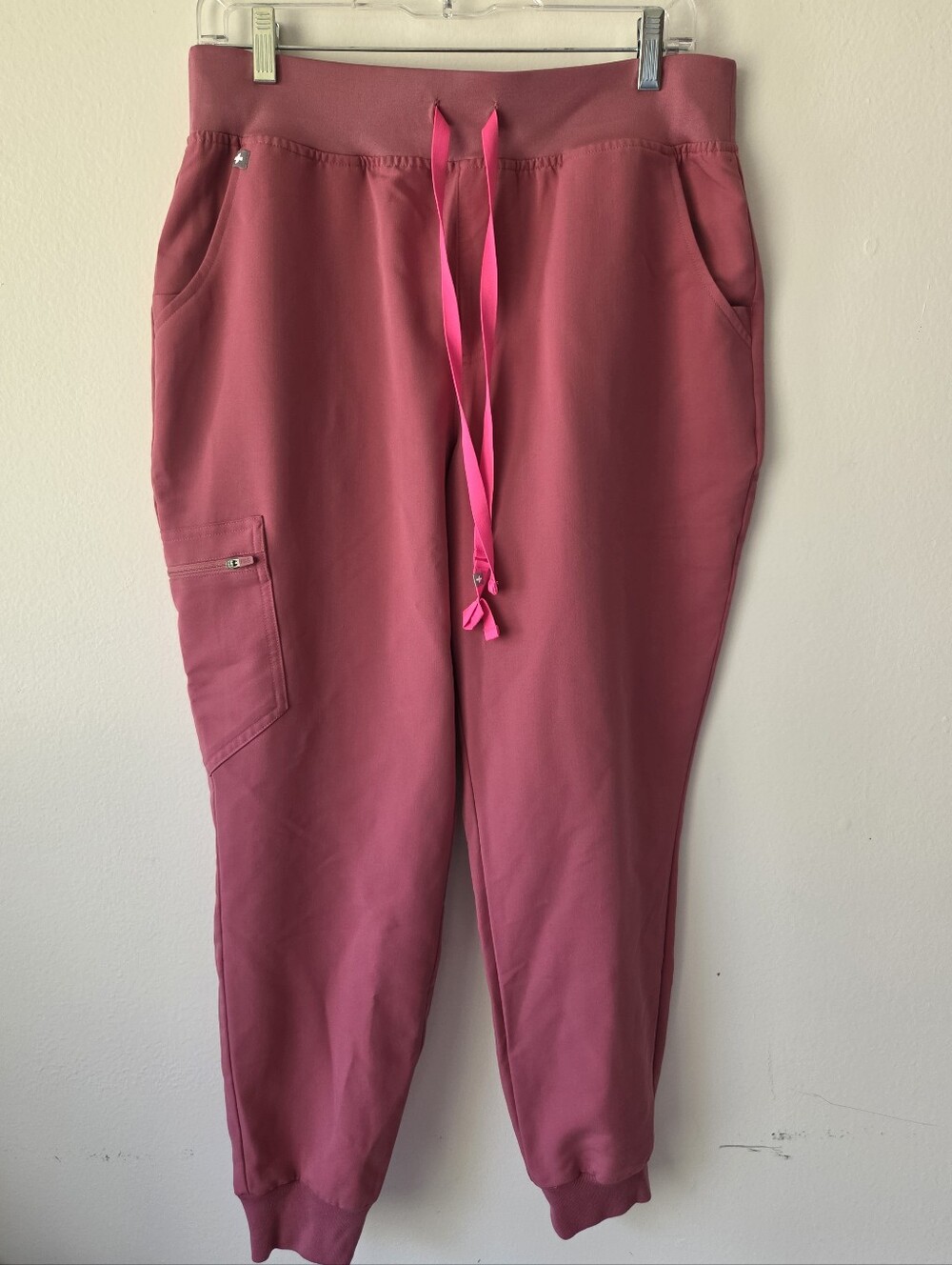 Figs Womens Zamora Jogger Quartz - Lrg Petite Breast Cancer Ltd EdScrubs Medical